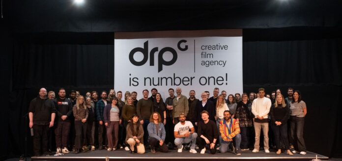 01 - DRPG Film Team Celebrate UK Top 50 Number One Spot