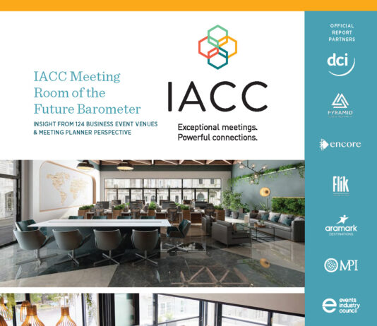 IACC’s 2026 Meeting Room of the Future report reveals the priorities shaping the conference venue sector