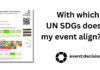 The Impact: suite now aligns every event decision with the UN SDGs