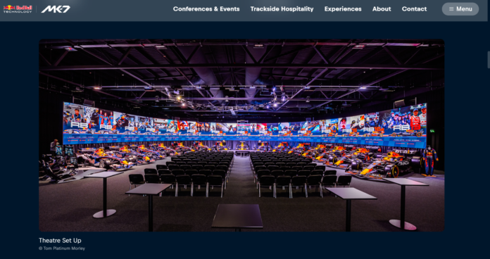 Red Bull Racing Website