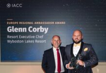 Glenn Corby recognised with IACC European Ambassador Award