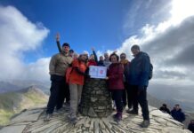 30 EUSTON SQUARE TEAM TAKES ON SNOWDON TO RAISE FUNDS FOR HOTEL SCHOOL